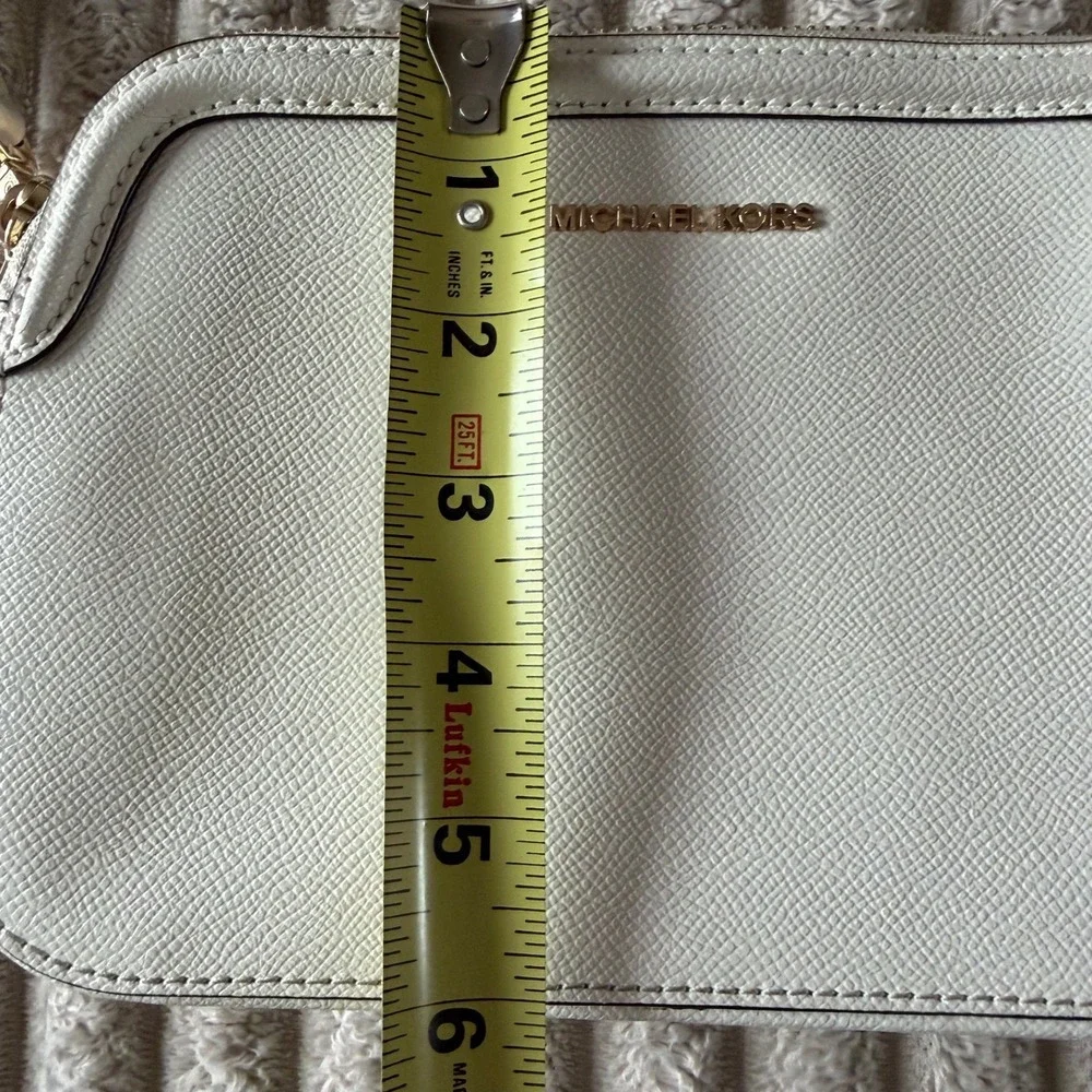 Michael Kors Houston  Crossgrain‎ Leather Double-Zip Crossbody
